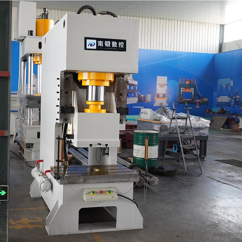 What safety measures should buyers prioritize when investing in a hydraulic punching machine?
