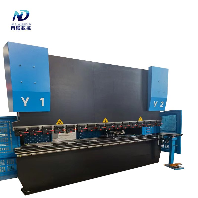 What are the key features to consider when purchasing a press brake machine for industrial use?