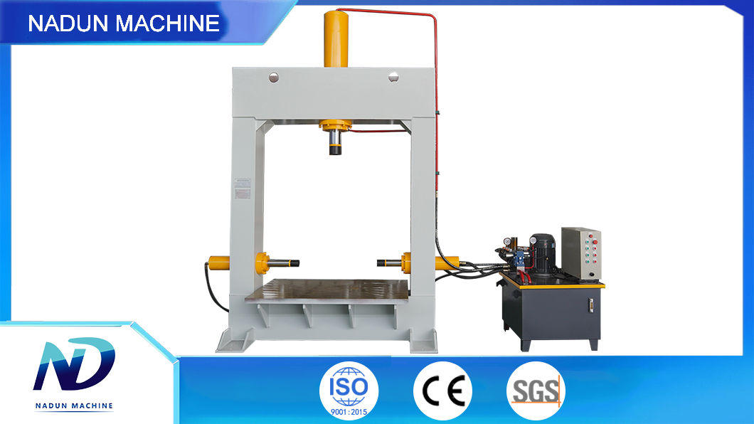 Custom Machining 100-Ton Gantry Hydraulic Press